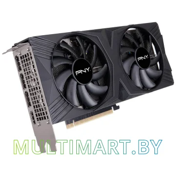 Видеокарта PNY GeForce RTX 4070 12GB Verto Dual Fan GDDR6X (VCG407012DFXPB1) картинка 2